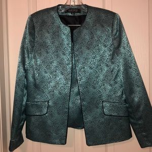 suit jacket and matching shirt